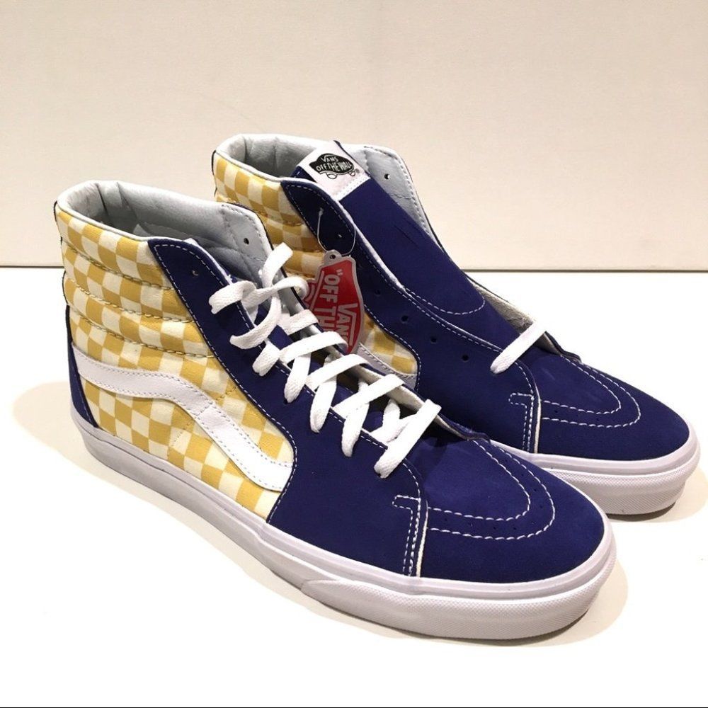 Vans Sk8-Hi BMX Checkerboard Shoes NIB